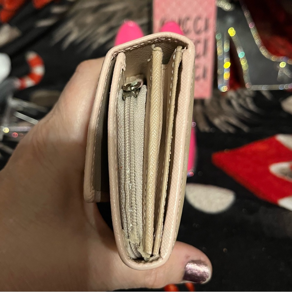 Vivienne Westwood EUC Tan Leather Orb Zip Around Wallet - Picture 11 of 13